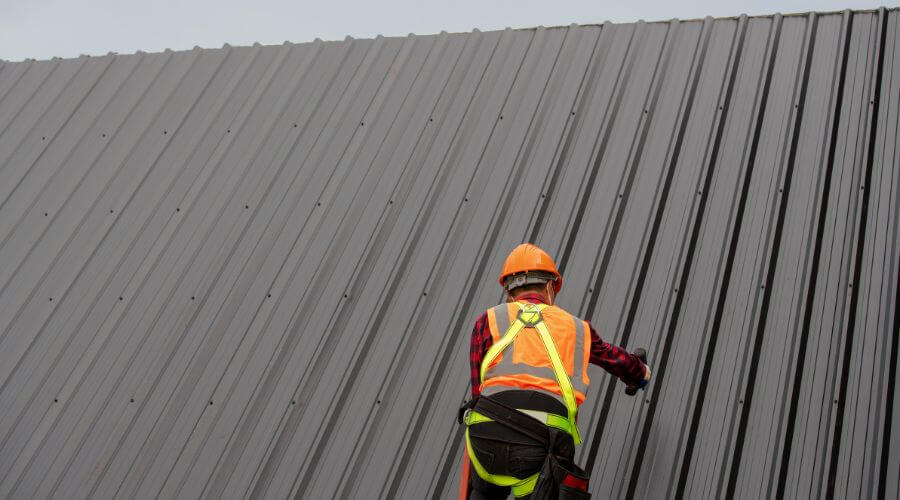 Professional metal roof installation services in Fairview, MT